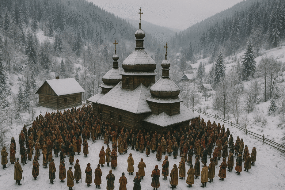 Різдво в Криворівні та Довбушеві комори